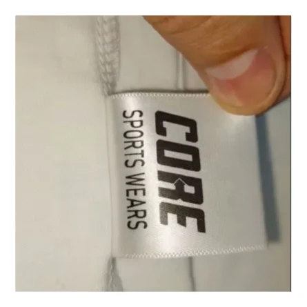 Custom Satin Printed Label