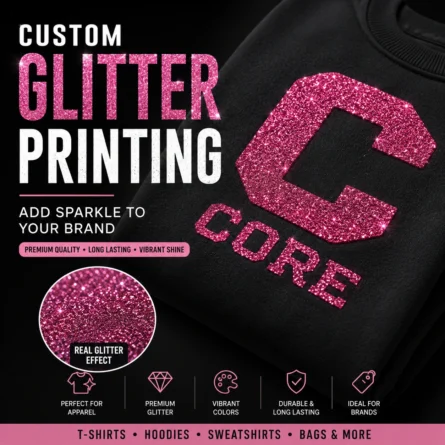Custom Glitter Printing for Apparel - Image 2