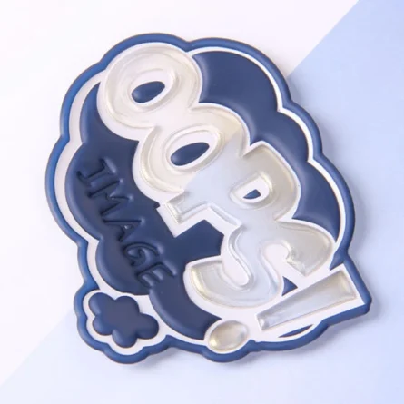 Custom Rubber logo 3d Soft Pvc
