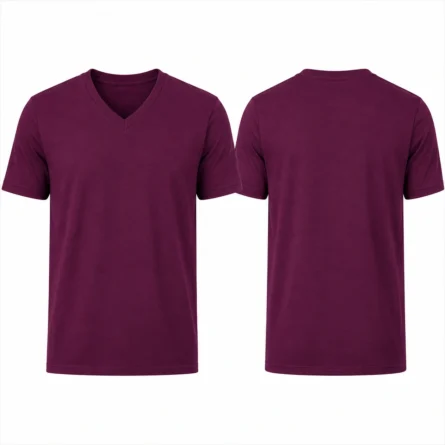 Basic Men V-Neck T-Shirt