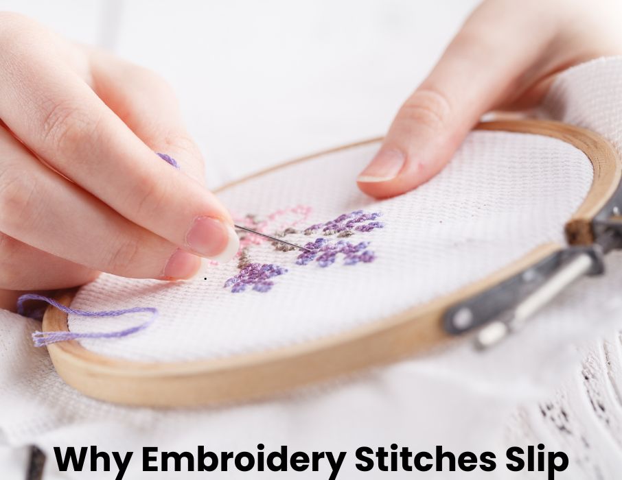 Why Embroidery Stitches Slip