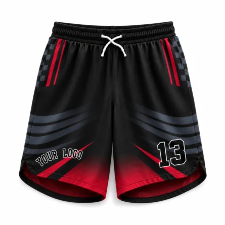 Custom  Drop-Tail Mesh Basketball Shorts