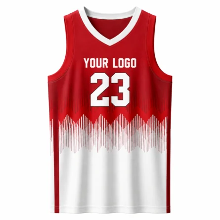 Custom Wave Sublimated Basketball jersey