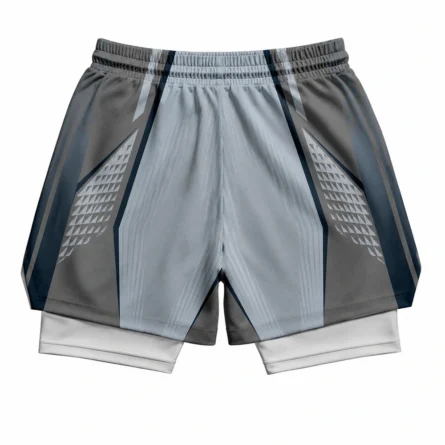 Custom Double-Layer Basketball Shorts - Image 2