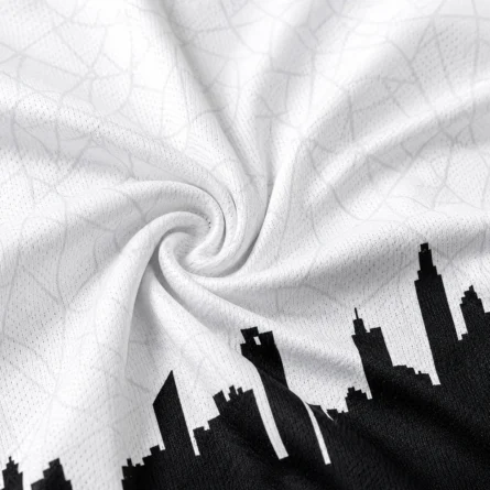 Custom Black & White Basketball jersey - Image 3