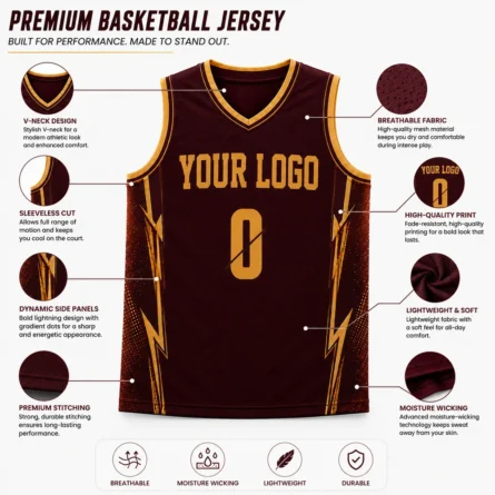 Custom Basketball Jersey - Image 3