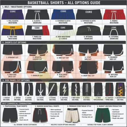 Custom Sublimated Basketball Shorts - Image 4