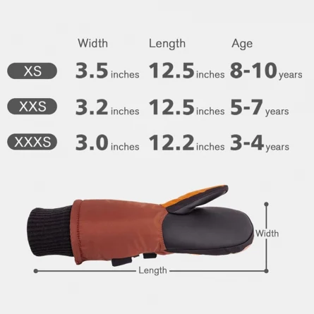 Custom Waterproof Thermal Winter Mittens - Image 3