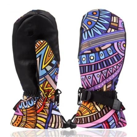 Custom Premium Printed Insulated Ski Mittens