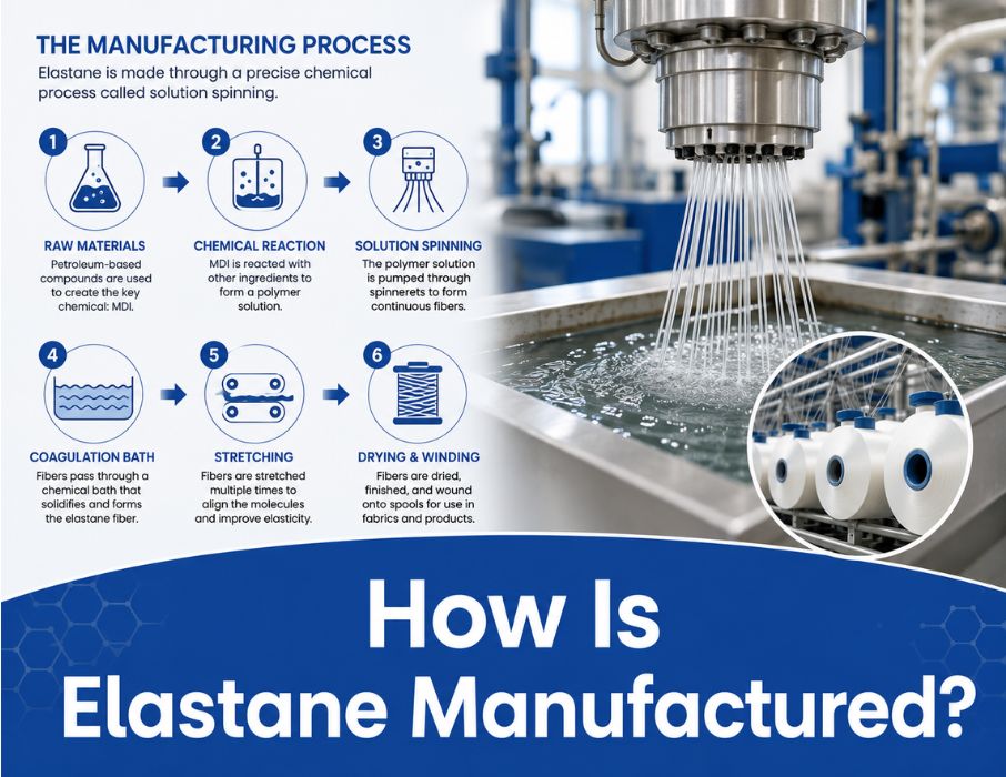 How Is Elastane Manufactured?