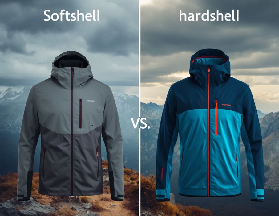 Softshell vs. Hardshell Jackets