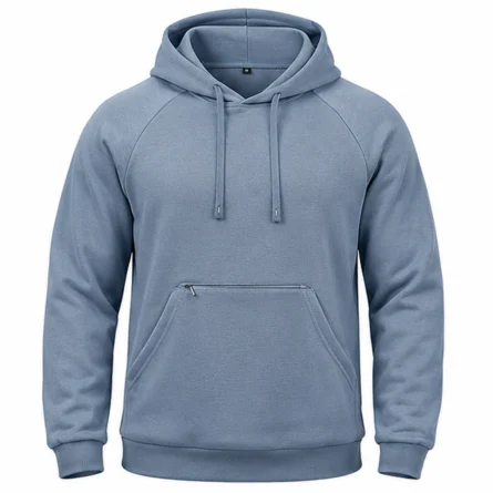 Custom Men Zip Pocket Hoodie Jacket - Image 1