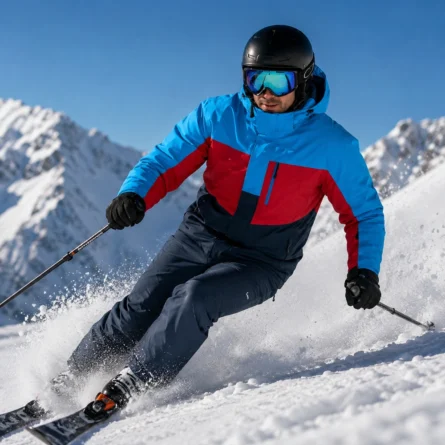 Custom Men Outdoor Snow Jacket - Image 3