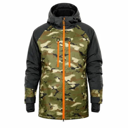 Custom Camo Men Snowboard Jacket