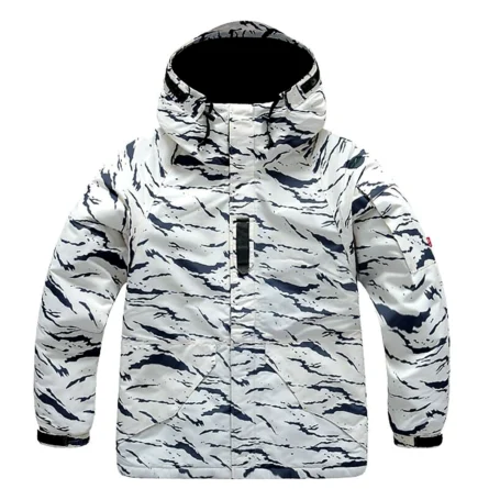 Custom Arctic Camo Snow Jacket