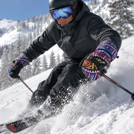 Custom Premium Printed Insulated Ski Mittens - Image 2