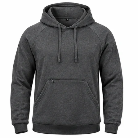 Custom Men Zip Pocket Hoodie Jacket - Image 4
