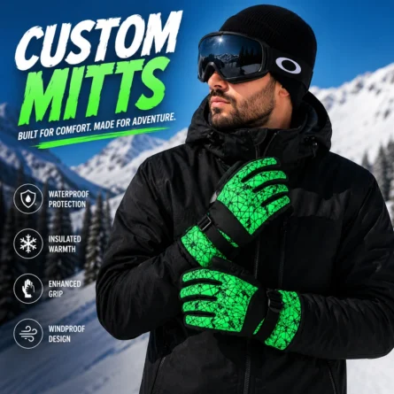 Custom Skiing & Snowboarding Gloves - Image 2