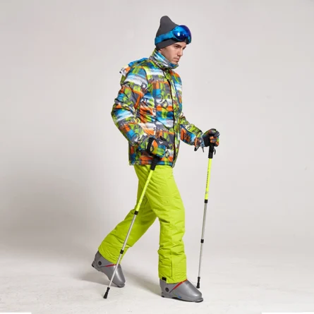 Custom Men Print Ski & Snow Jacket - Image 2