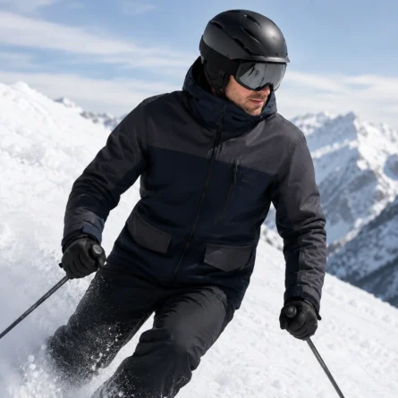 Custom Men Winter Shell Jacket - Image 4