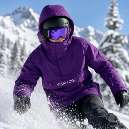 Custom Women Snow  Jacket - Image 3