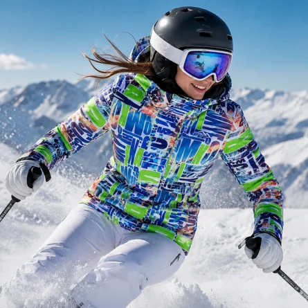 Custom  Print Ski & Snowboard Jacket - Image 2