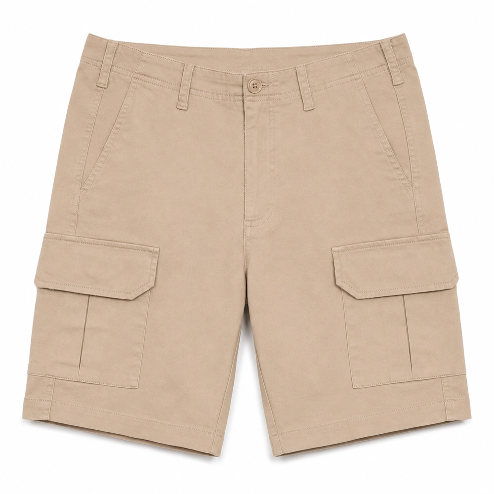 Premium Cotton Cargo Shorts
