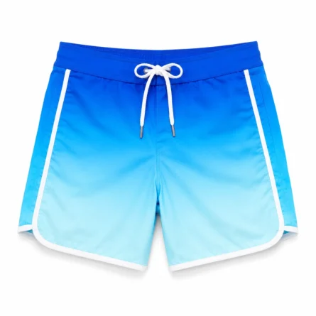 Custom Gradient Quick-Dry Beach Shorts