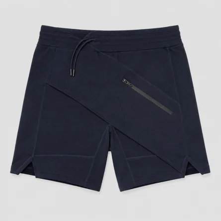 Custom Zip-Pocket Sweat Shorts