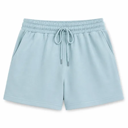 Women Powder Blue Essential Sweat Short
