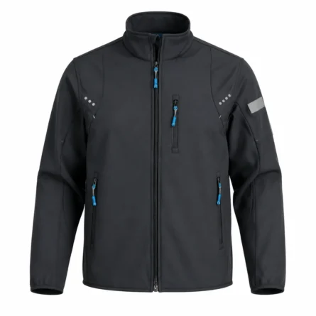 Custom Reflective Workwear Softshell Jacket