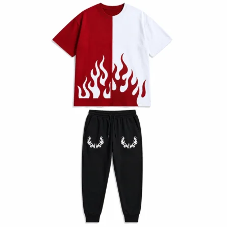 Custom Flame Tracksuit