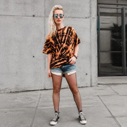 Custom Tie-Dye Oversized Streetwear T-Shirt - Image 5