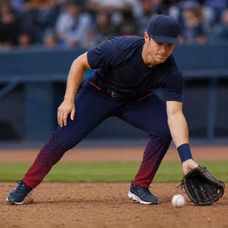 Custom Full-Length Gradient Star Baseball Pants - Image 2