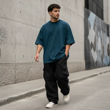 Custom Plain Oversized Cotton T-Shirt