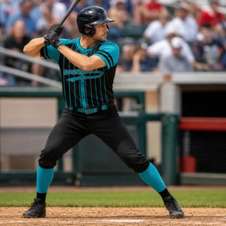 custom pinstripe baseball uniform set - Image 3