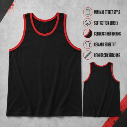 Custom Men Cotton Tank Top - Image 3