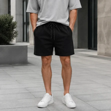 Custom Men Classic Sweat Short - Image 3