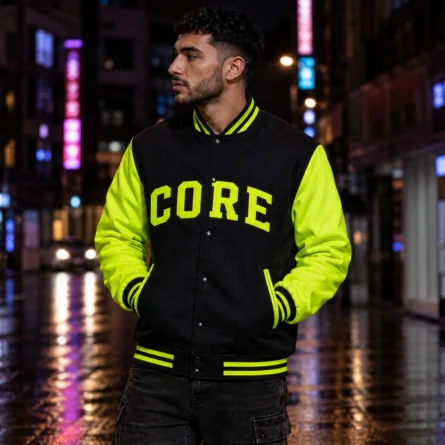 Custom Two-Tone Varsity Jacket - Image 2