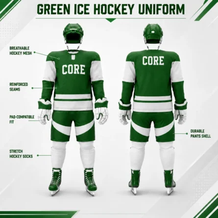 Custom Ice Hockey Uniform Set - Image 3