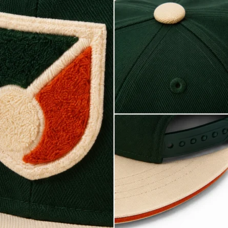 Custom Varsity Patch Flat-Brim Cap - Image 4
