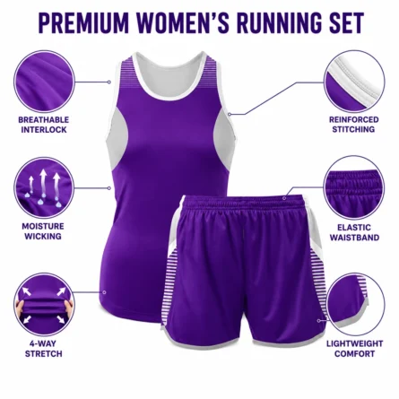 Custom Women Running Uniform set - Image 3