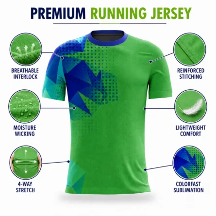 Custom Performance Running Jersey - Image 3