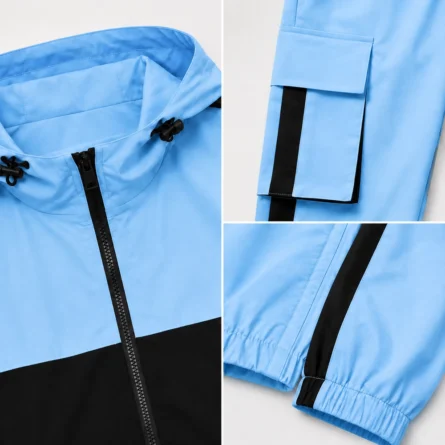 Custom Color Block Tracksuit - Image 2