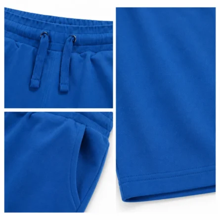 Custom Royal Blue Classic Sweat Shorts - Image 3