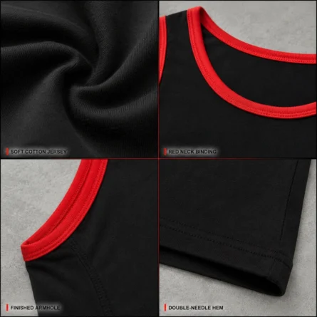 Custom Men Cotton Tank Top - Image 4
