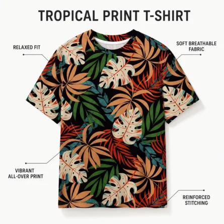 Custom All-Over Print T-Shirt - Image 3