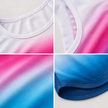 Custom Women Gradient  Singlet - Image 3