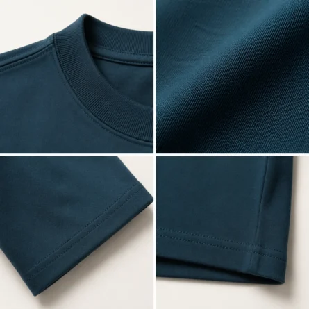 Custom Plain Oversized Cotton T-Shirt - Image 4