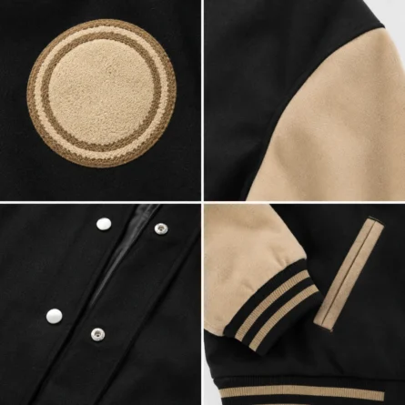 Custom Women Oversized Varsity Jacket - Image 5